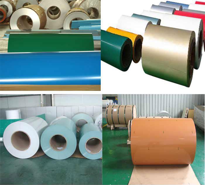 Color Coated Aluminum Coil For Building and Decoration materials